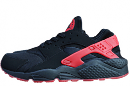 Nike Huarache Negras y Rojas