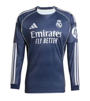 Camiseta Real Madrid 25/26 2ª equipación manga larga