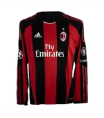 Camiseta retro AC Milan 10/11 1ª equipación manga larga