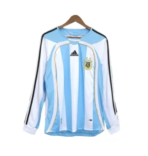 Camiseta Retro Argentina 2006 1ª equipación manga larga