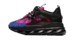 Chain Reaction Blue Black Fuchsia
