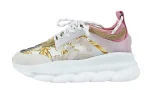 Chain Reaction White Pink Yellow Barocco (W)
