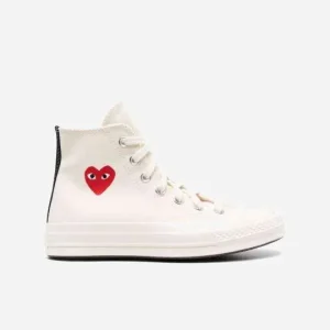 Comme Des Garçons Play x Converse Blancas