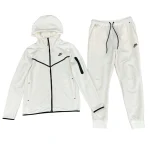 Conjunto NIKE TECH Fleece "Blanco" Algodon Real