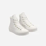 Converse All Star- Platform Mono Blancas