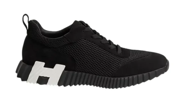 Hermes Bouncing Sneaker "Black/White/Grey"