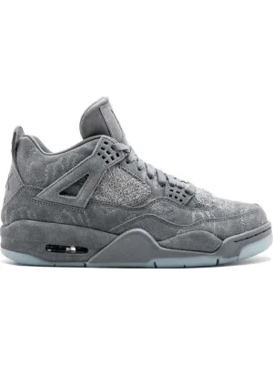 JORDAN RETRO 4 KAWS 'COOL GREY'
