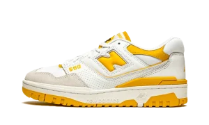 NB 550 Sea Salt Varsity Gold