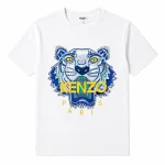 Camiseta Blanca Kenzo Tigre