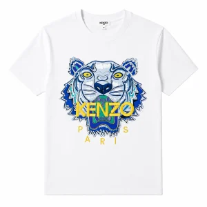 Camiseta Blanca Kenzo Tigre