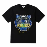 Camiseta Negra Kenzo Tigre