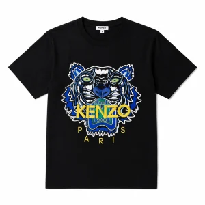 Camiseta Negra Kenzo Tigre