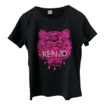 Camiseta Negra Kenzo Tigre