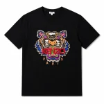Camiseta Negra Kenzo Tigre