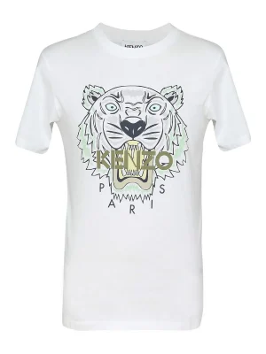 Camiseta Blanca Kenzo Tigre